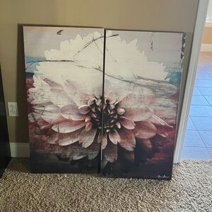 Floral Canvas Wall Art